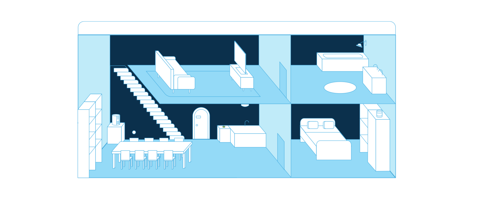 Télécommande badge