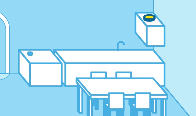 Sirène interieur 110dB maison