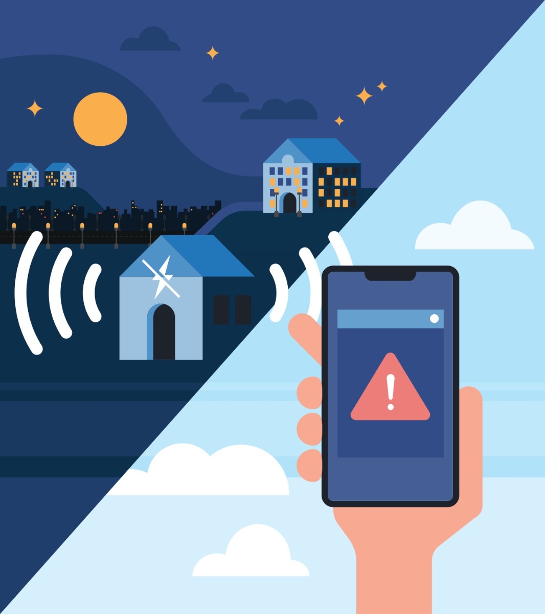 Connexion de secours alarme